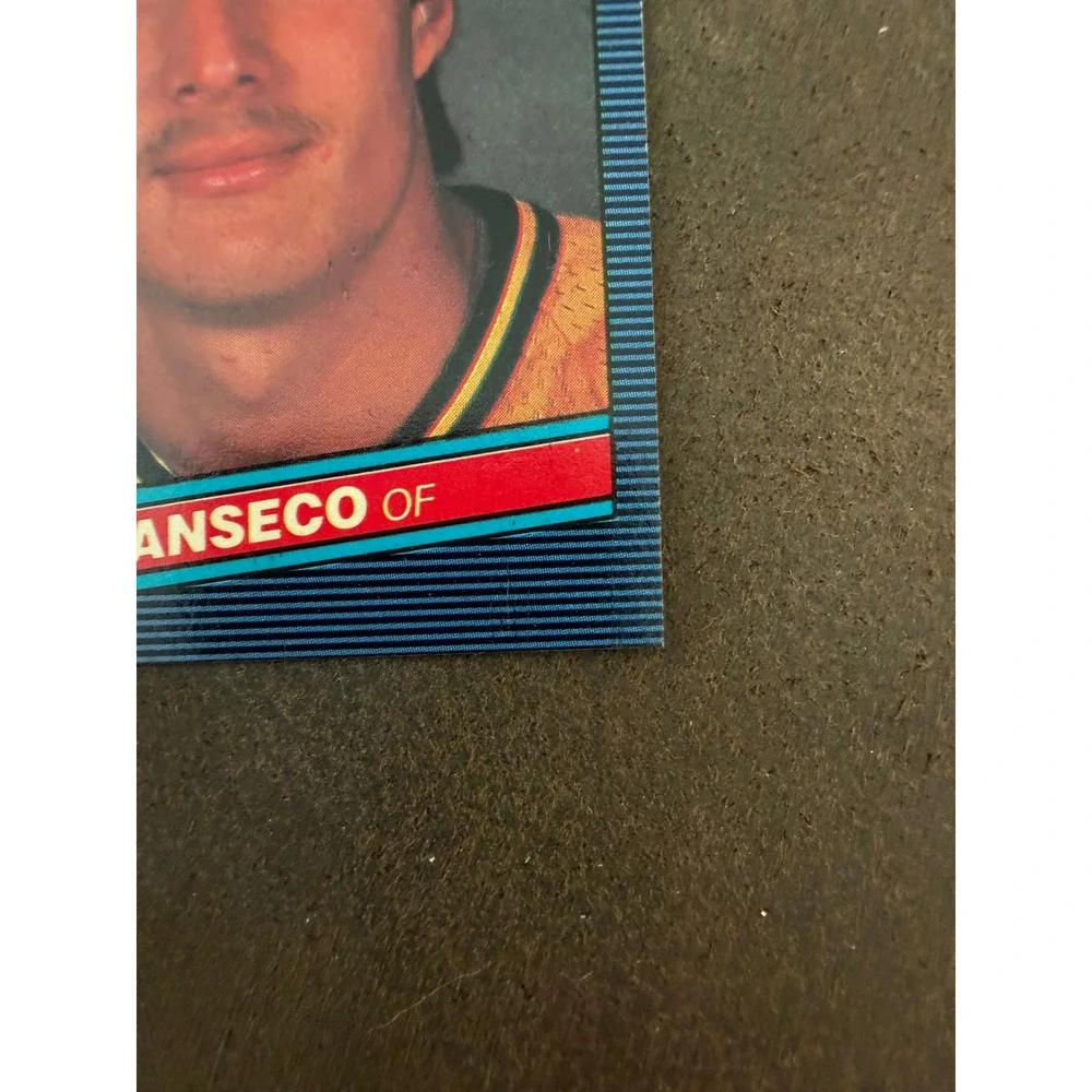 1986 Donruss Jose Canseco Rated Rookie Oakland Athletics Baseball Card 39